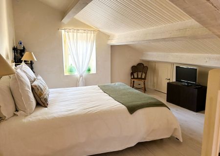 Chambre Mezzanine lit double à l'étage